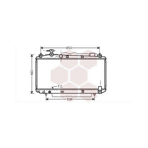 VAN WEZEL K&uuml;hler, Motork&uuml;hlung 53002299
