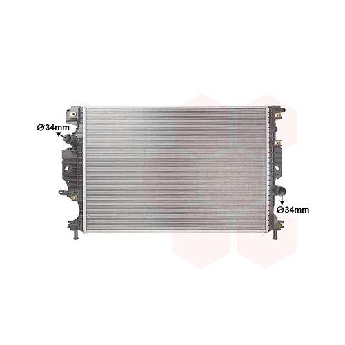 VAN WEZEL K&uuml;hler, Motork&uuml;hlung 18012703