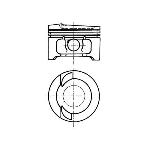 KOLBENSCHMIDT Kolben 91033620