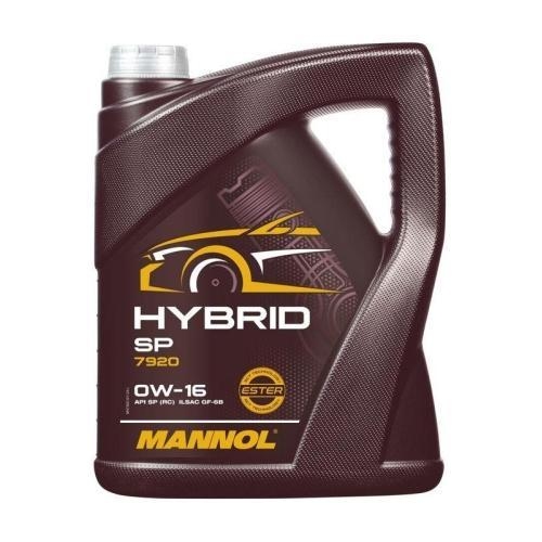 Motor&ouml;l Motoren&ouml;l Mannol Hybrid SP 0W-16 5 Liter Kanister MN7920-5