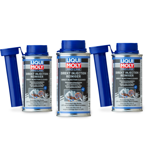 3x Liqui Moly Pro-Line Direkt Injection Reiniger 120 ml Dose - 21281