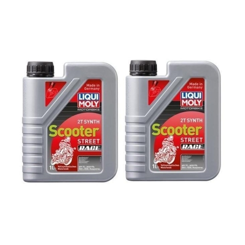 Liqui Moly Motorbike 2T Synth Scooter Street Race Motoröl Roller 2 Liter 1053