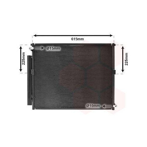 VAN WEZEL Kondensator, Klimaanlage 53005569