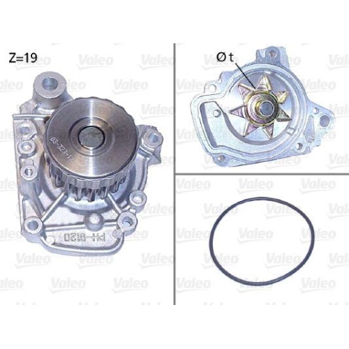 VALEO Wasserpumpe, Motork&uuml;hlung 506811