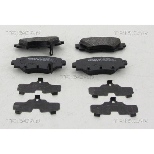 TRISCAN Bremsbelagsatz, Scheibenbremse 8110 50189