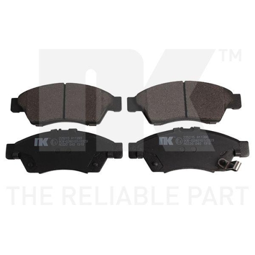 NK Bremsbelagsatz, Scheibenbremse 225215
