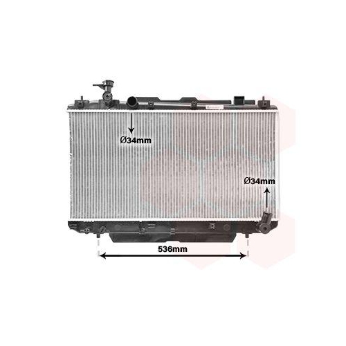 VAN WEZEL K&uuml;hler, Motork&uuml;hlung 53002305