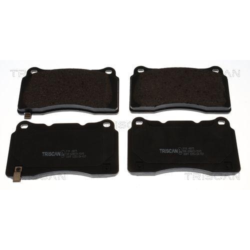 TRISCAN Bremsbelagsatz, Scheibenbremse 8110 40075