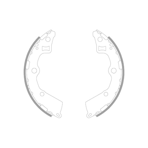 PAGID Bremsbackensatz H1733N