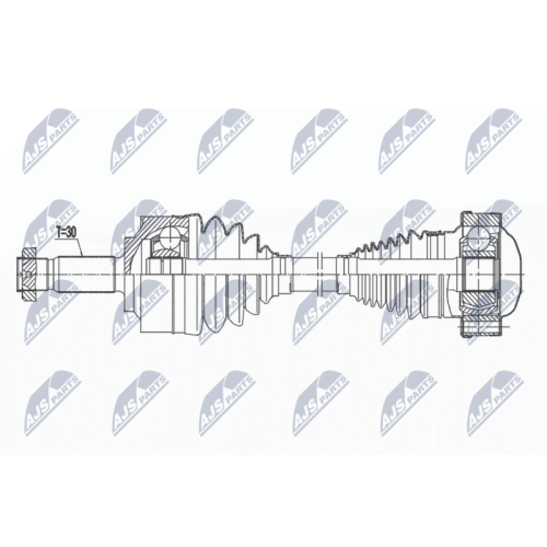NTY Antriebswelle NPW-ME-126