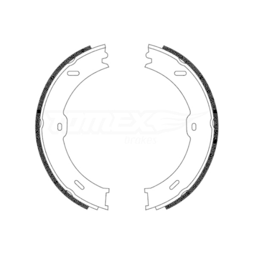 TOMEX Brakes Bremsbackensatz TX 22-13