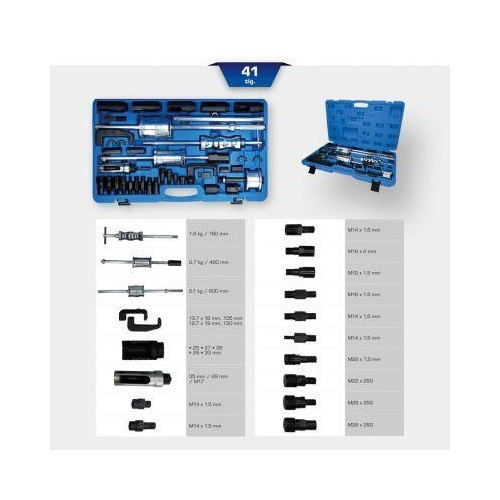Injektor-Auszieher-Satz, 41-tlg KS TOOLS BT551010