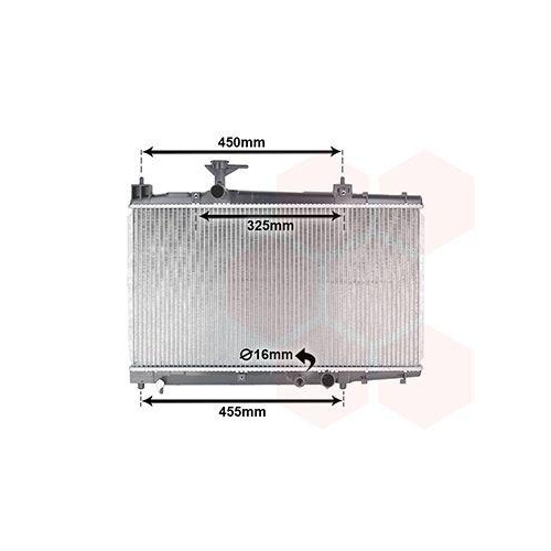 VAN WEZEL K&uuml;hler, Motork&uuml;hlung 53002317