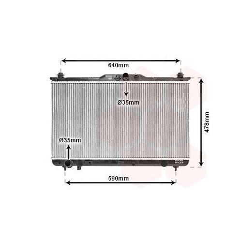 VAN WEZEL K&uuml;hler, Motork&uuml;hlung 82002113