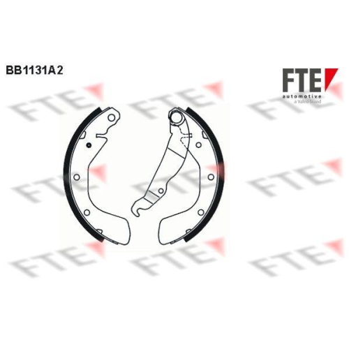 FTE Bremsbackensatz 9100021