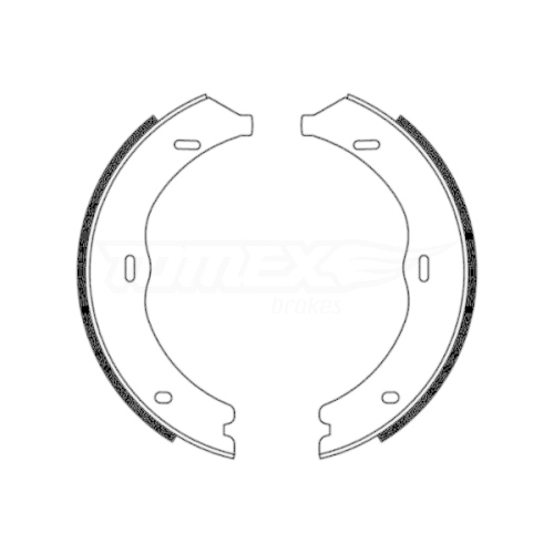 TOMEX Brakes Bremsbackensatz TX 22-12