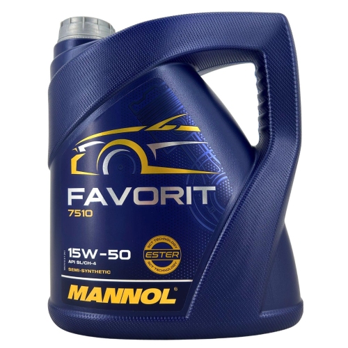 Motor&ouml;l Motoren&ouml;l Mannol Favorit 15W-50 4 Liter Kanister MN7510-4