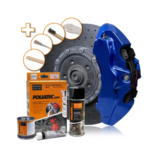 Foliatec Bremssattellack blau performance blue 2196 7-teilig hitzebest&auml;ndig