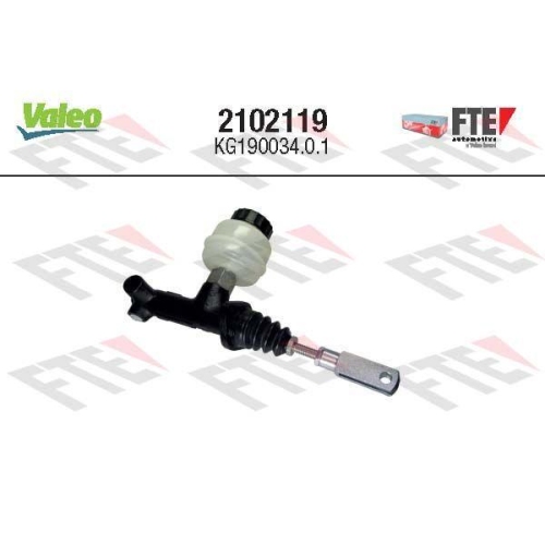 VALEO Geberzylinder, Kupplung FTE CLUTCH ACTUATION 2102119