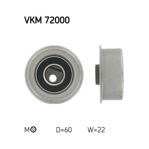 SKF Spannrolle, Zahnriemen VKM 72000