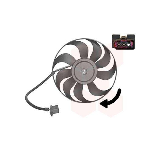 VAN WEZEL L&uuml;fter, Motork&uuml;hlung 4933746