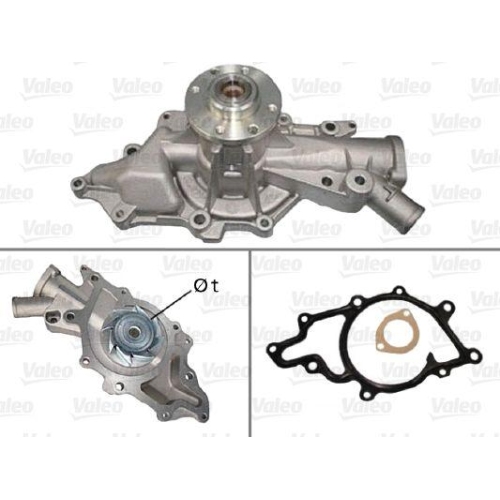 VALEO Wasserpumpe, Motork&uuml;hlung 506947