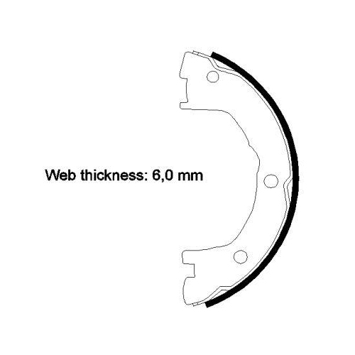 PAGID Bremsbackensatz, Feststellbremse H1821N