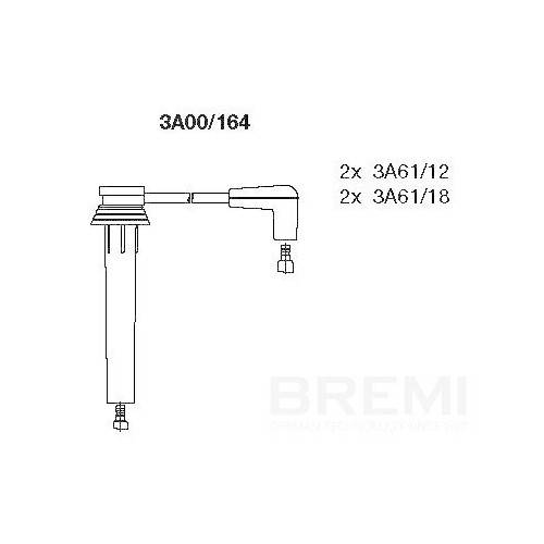 BREMI Z&uuml;ndleitungssatz 3A00/164