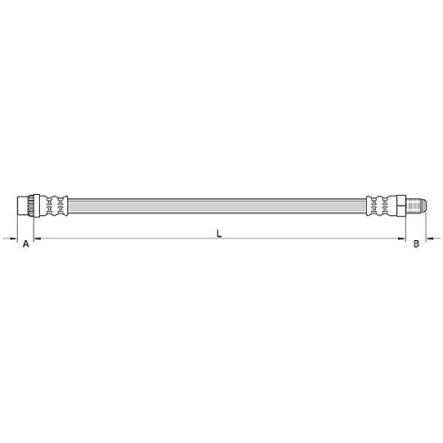 METZGER AUTOTEILE Bremsschlauch 4110897