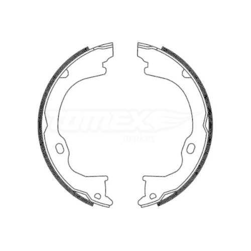 TOMEX Brakes Bremsbackensatz TX 22-61