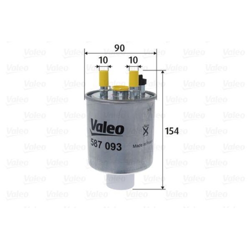 VALEO Kraftstofffilter 587093