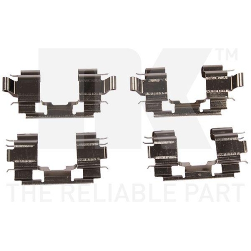 NK Zubehörsatz, Scheibenbremsbelag 7923257