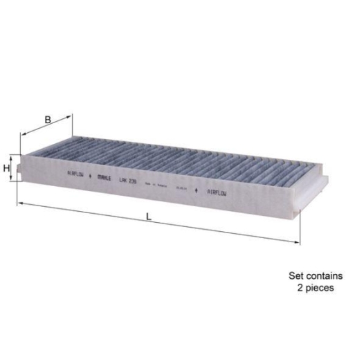 KNECHT Filter, Innenraumluft LAK 239/S