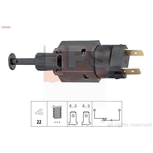 EPS Bremslichtschalter Made in Italy - OE Equivalent 1.810.050