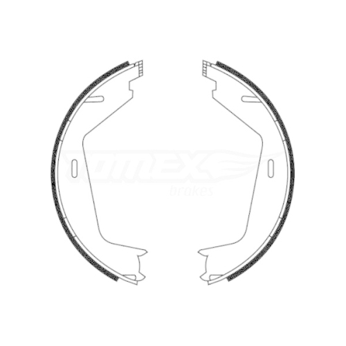 TOMEX Brakes Bremsbackensatz TX 22-11