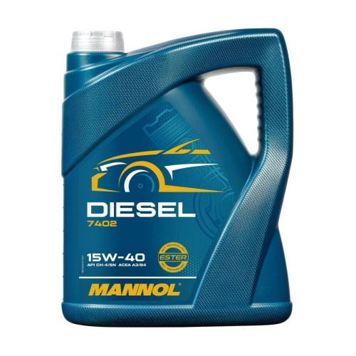 Motor&ouml;l Motoren&ouml;l Mannol Diesel 15W-40 5 Liter Kanister MN7402-5
