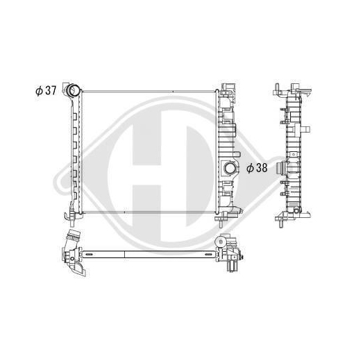 DIEDERICHS K&uuml;hler, Motork&uuml;hlung DIEDERICHS Climate DCM2706