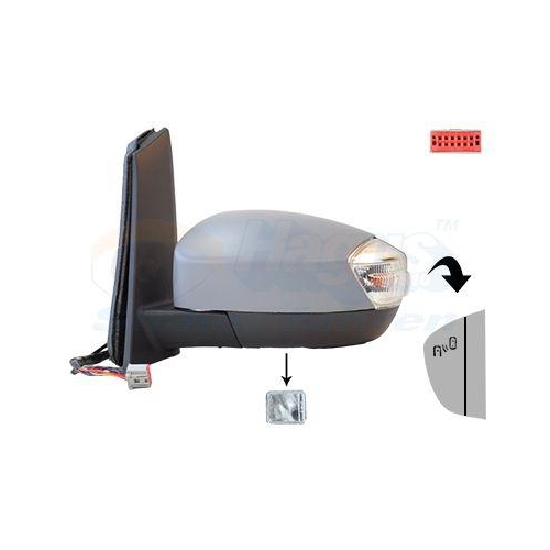 VAN WEZEL Au&szlig;enspiegel * HAGUS * 1966827