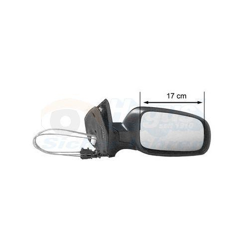 VAN WEZEL Au&szlig;enspiegel * HAGUS * 5888812