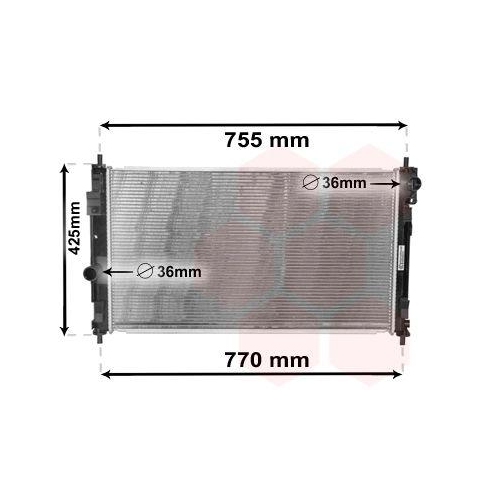 VAN WEZEL K&uuml;hler, Motork&uuml;hlung 07002121