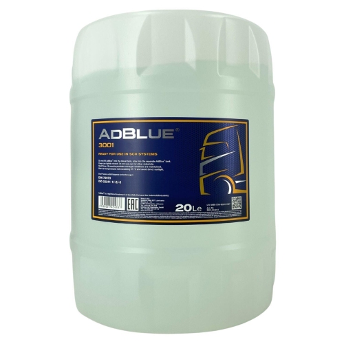 MANNOL AdBlue&reg; 20 Liter Harnstoffl&ouml;sung Diesel Abgasreinigung Kanister AD3001-20