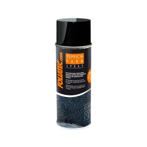 FOLIATEC 400ml TEPPICH FARBSPRAY SCHWARZ MATT FUSSMATTEN FARBAUFRISCHER