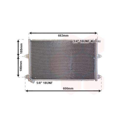VAN WEZEL Kondensator, Klimaanlage 58005144