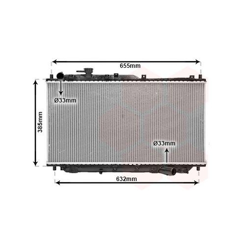 VAN WEZEL K&uuml;hler, Motork&uuml;hlung 83002016
