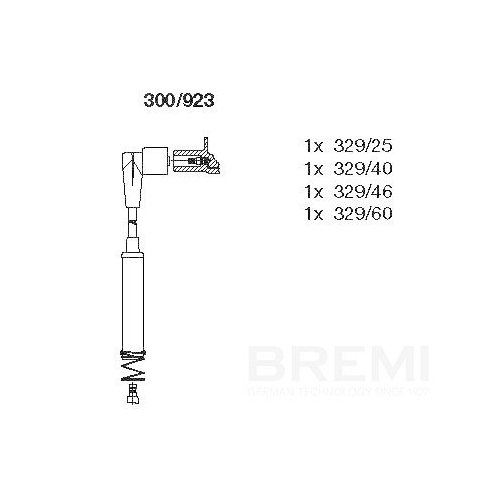 BREMI Z&uuml;ndleitungssatz 300/923