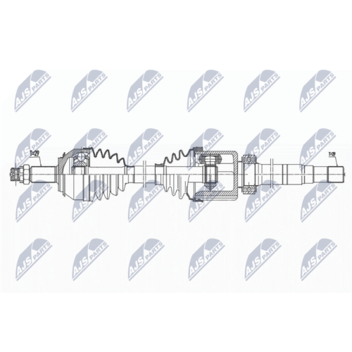 NTY Antriebswelle NPW-NS-114
