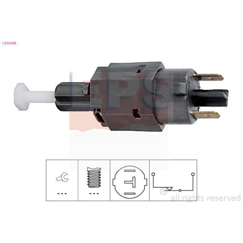 EPS Bremslichtschalter Made in Italy - OE Equivalent 1.810.098