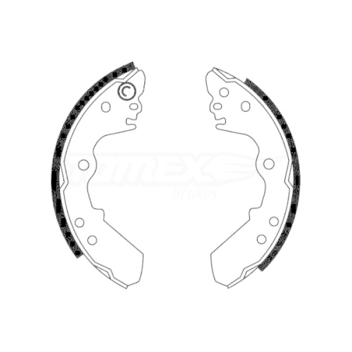 TOMEX Brakes Bremsbackensatz TX 22-47