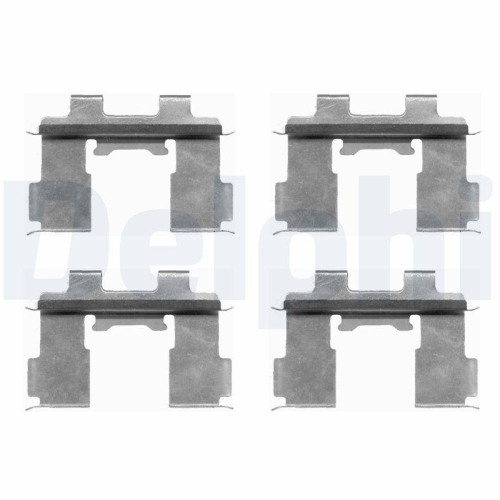 DELPHI Zubeh&ouml;rsatz, Scheibenbremsbelag LX0392