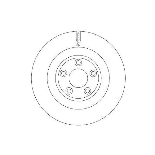 TRW Bremsscheibe TRW SINGLE